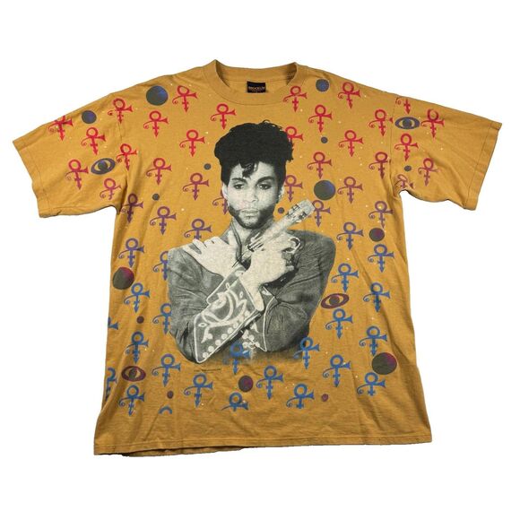 Brockum Other - VTG 93 Brockum Prince All Over Print T-Shirt XL Band Rap Tee Single Stitch RARE